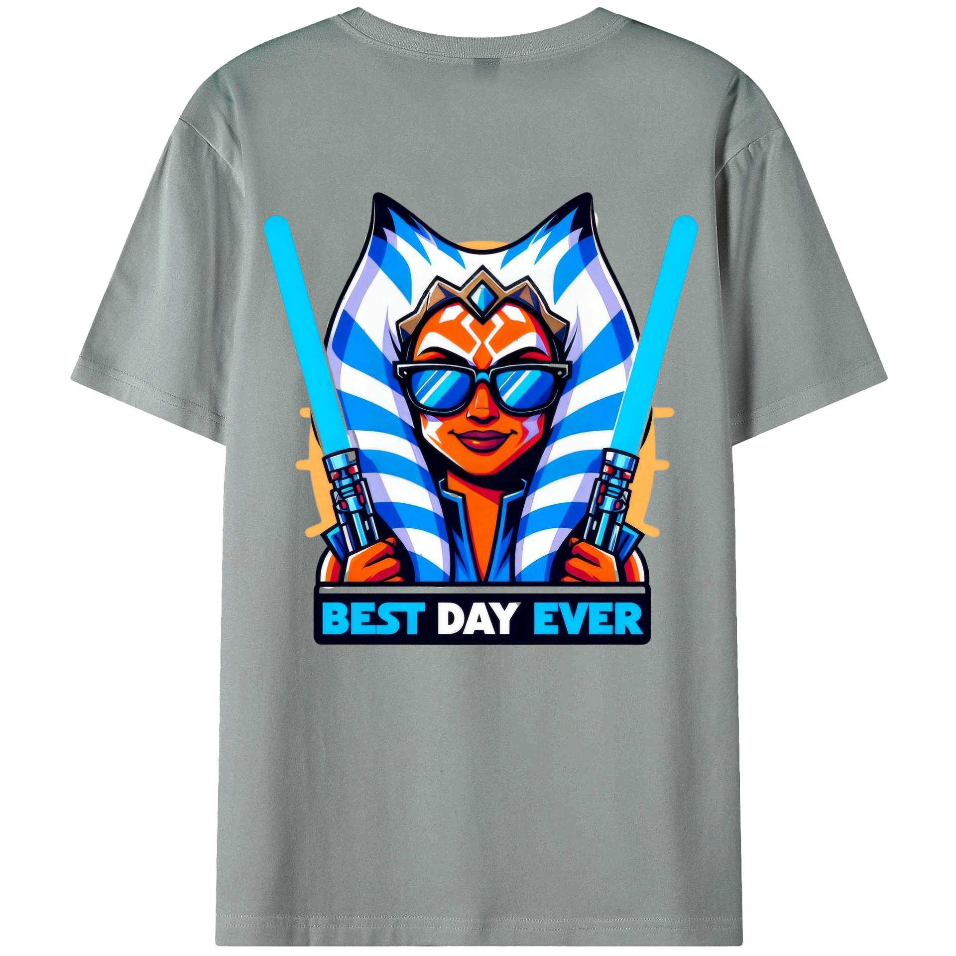 （画像用） スター・ウォーズ Star Wars 綿100％ メンズ半袖Tシャツ（バックプリント） 通気性